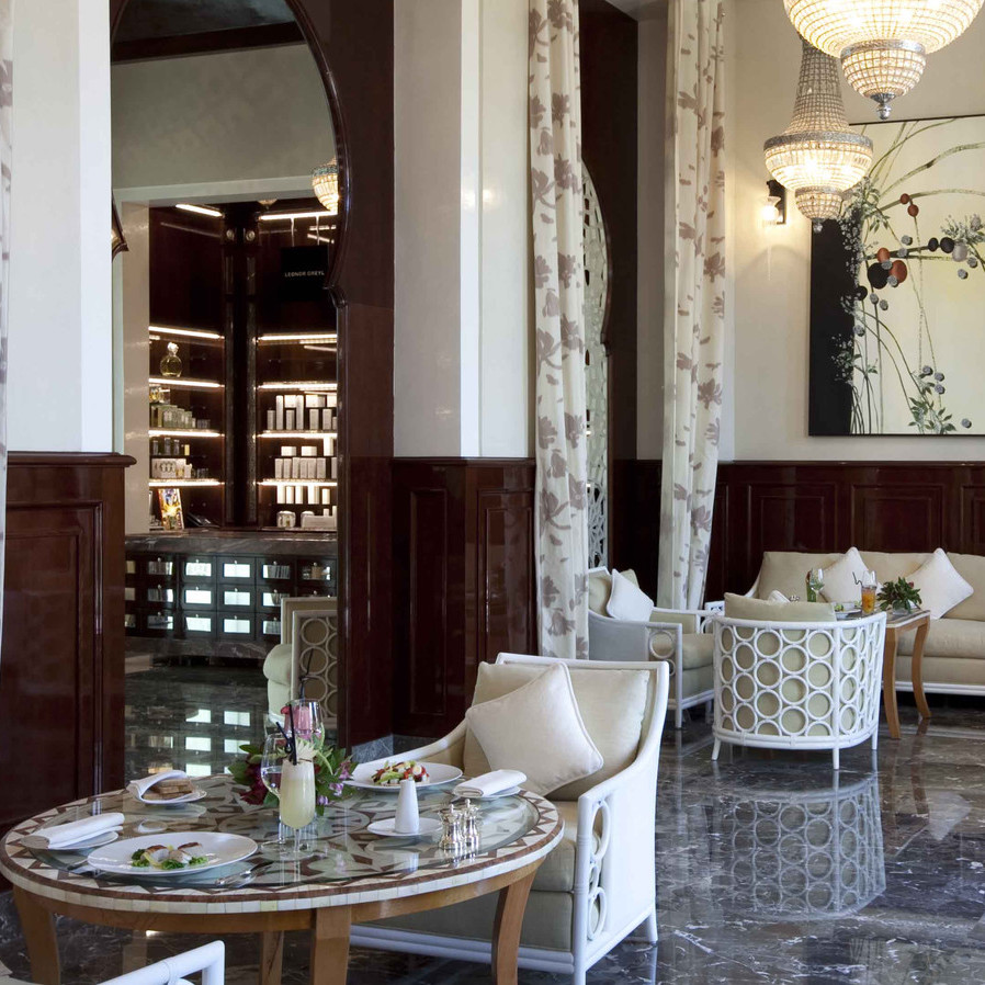 Dining at the Royal Mansour